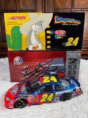 Vintage Jeff Gordon Looney Tunes Back in Action 2003 Monte Carlo 1:24 Scale Car